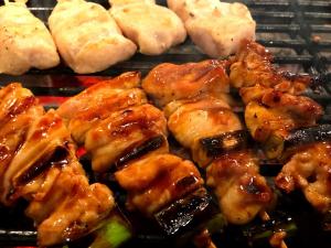 鳥いってつ　焼鳥　串