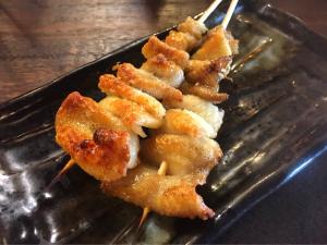 鳥いってつ　焼鳥　串