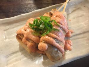 鳥いってつ　焼鳥　串